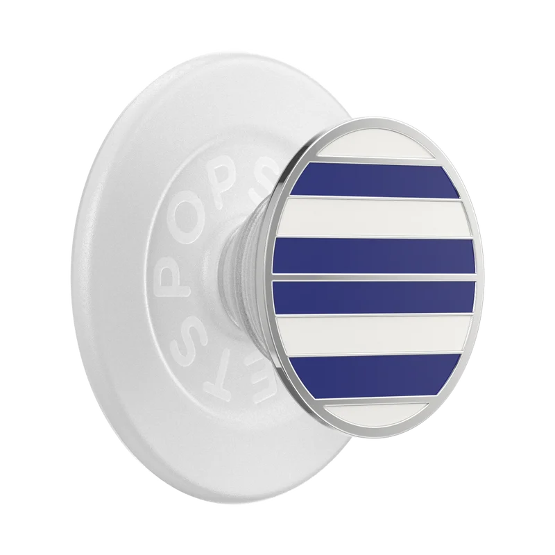 Image of Enamel Nautical Stripe — MagSafe PopGrip