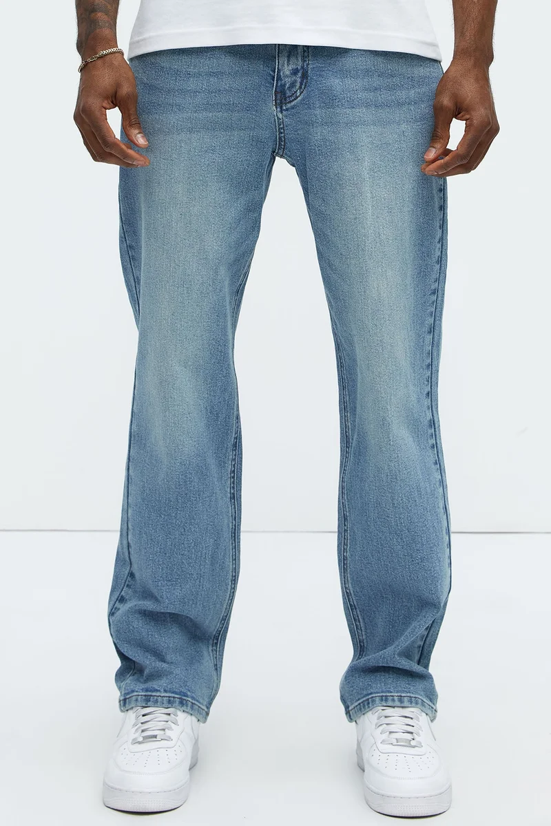 Image of Cornell Straight Jeans - Vintage Blue Wash