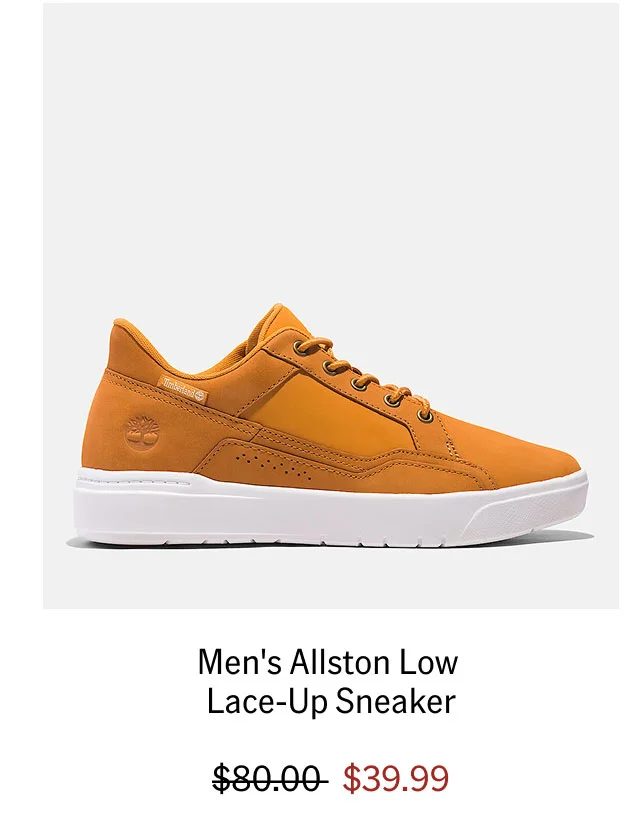 Men's Allston Low Lace-Up Sneaker. $39.99