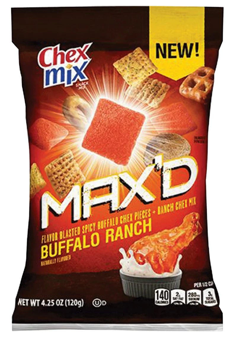 Image of Chex Mix Max'd Buffalo Ranch Chex Snack Mix
