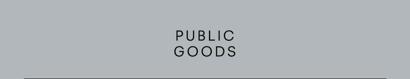 Public Goods