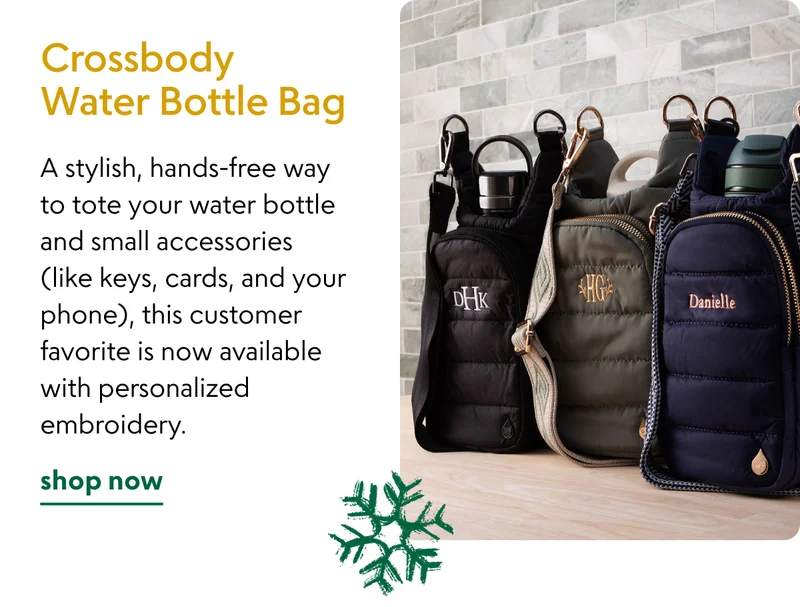 Crossbody Water Bottle Bag