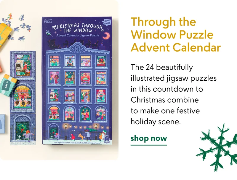 Through the Window Puzzle Advent Calendar