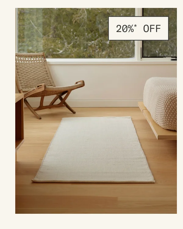 Save 20%* on The Grid Rug