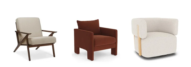 These styles add personality and extra seating all in one go.