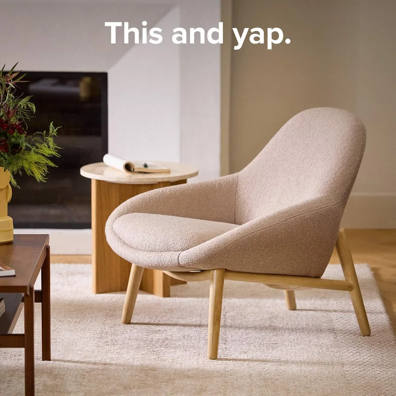 Lounge chairs and yap.