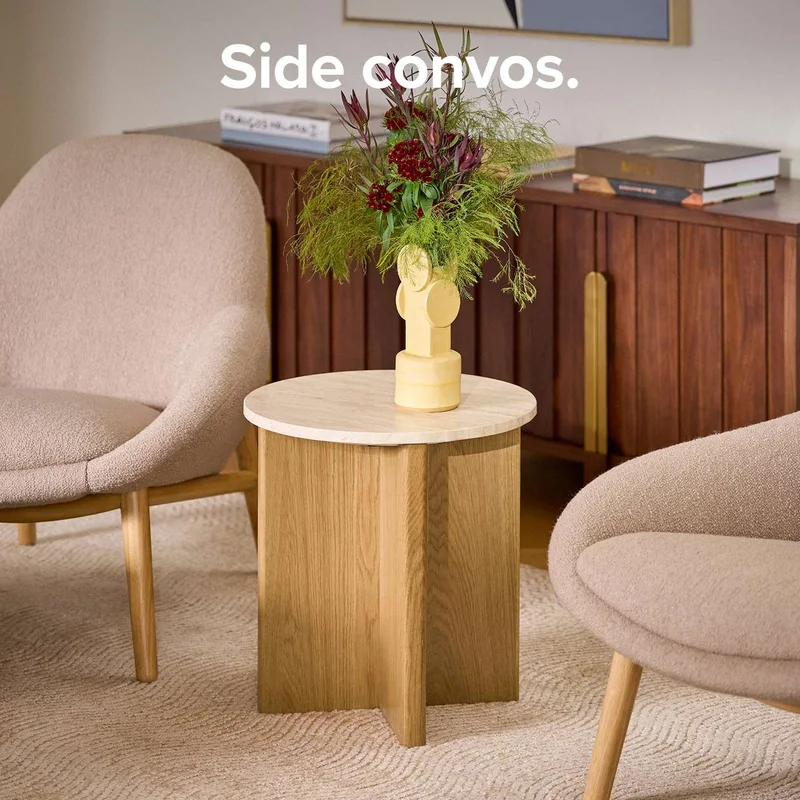 Side (table) convos.