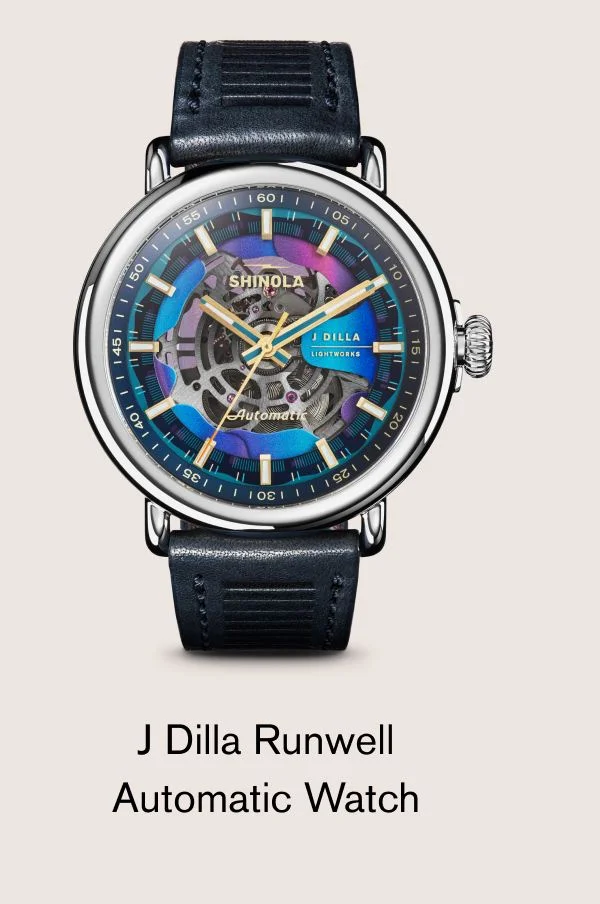 J Dilla Runwell Automatic Watch