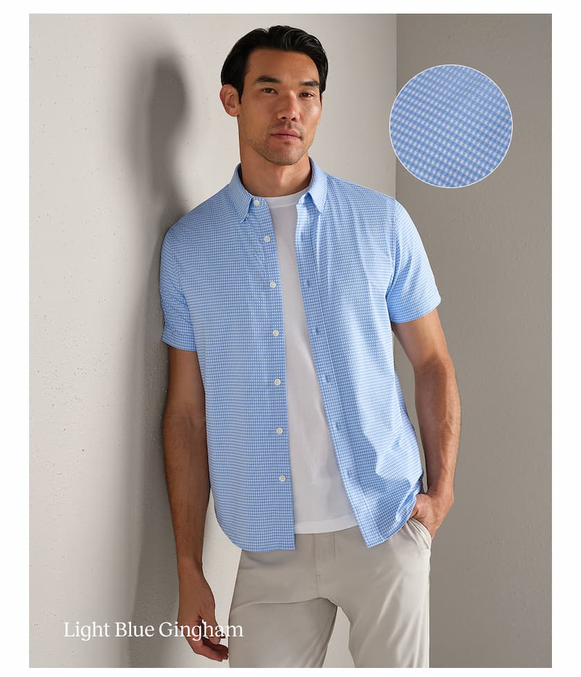 Light Blue Gingham
