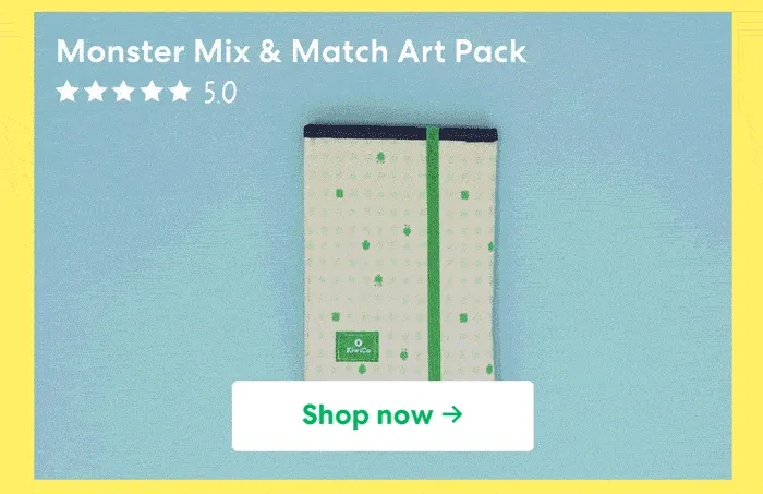 Monster Mix & Match Art Pack