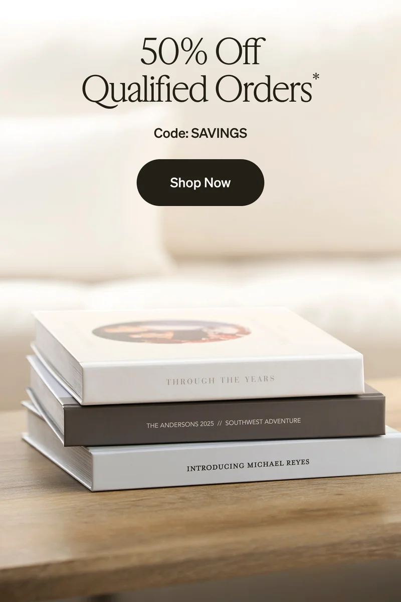 50% Off qualified orders