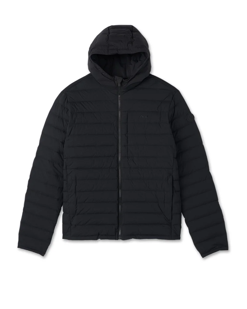 Image of Steadfast Full Zip Hooded Jacket | Black