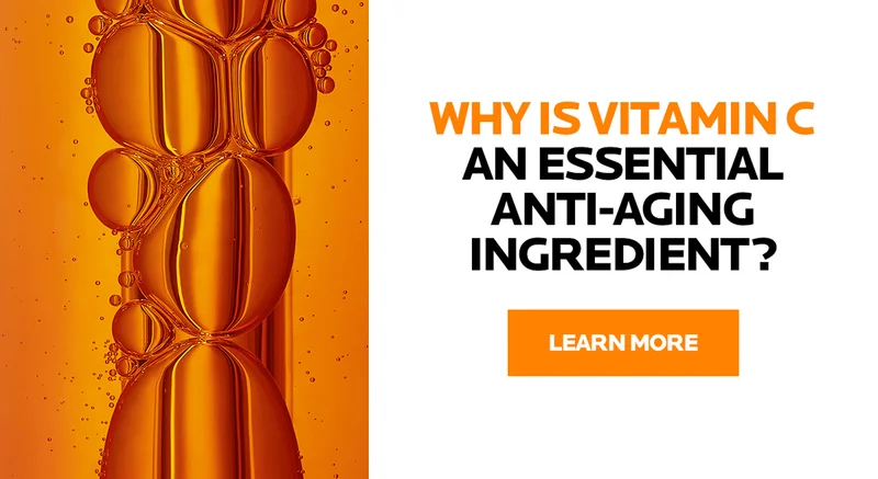 Why is Vitamin C an essential anti-aging ingredient?