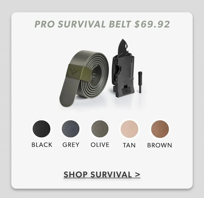 Shop Pro Survival Belt