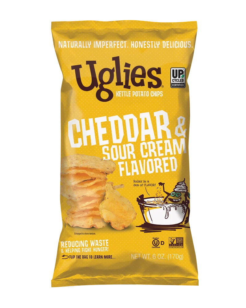 Image of Cheddar & Sour Cream Potato Chips