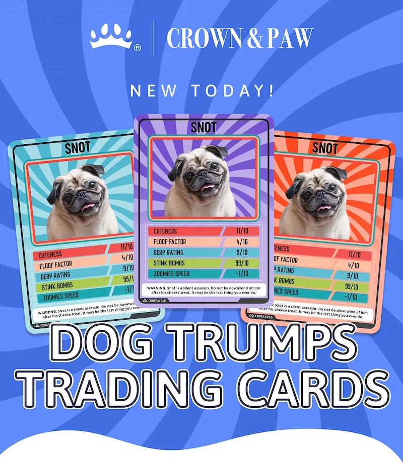 NEW TODAY! Dog Trumps Trading Cards