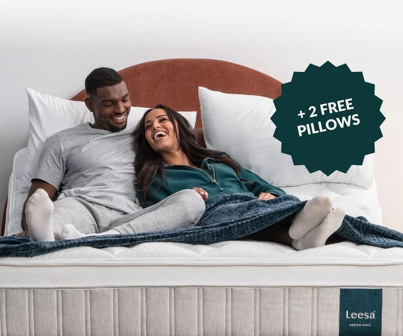 + 2 Free Pillows