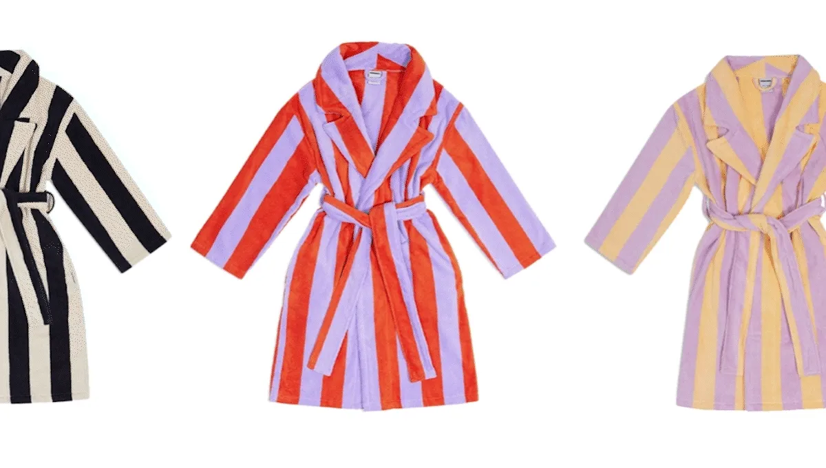 striped robes