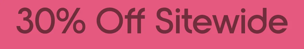30% Off Sitewide