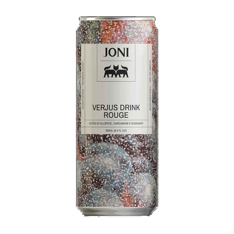 Upcycled Mocktail, Pre-Harvest Grapes, Rouge, 8.4 Fl Oz
