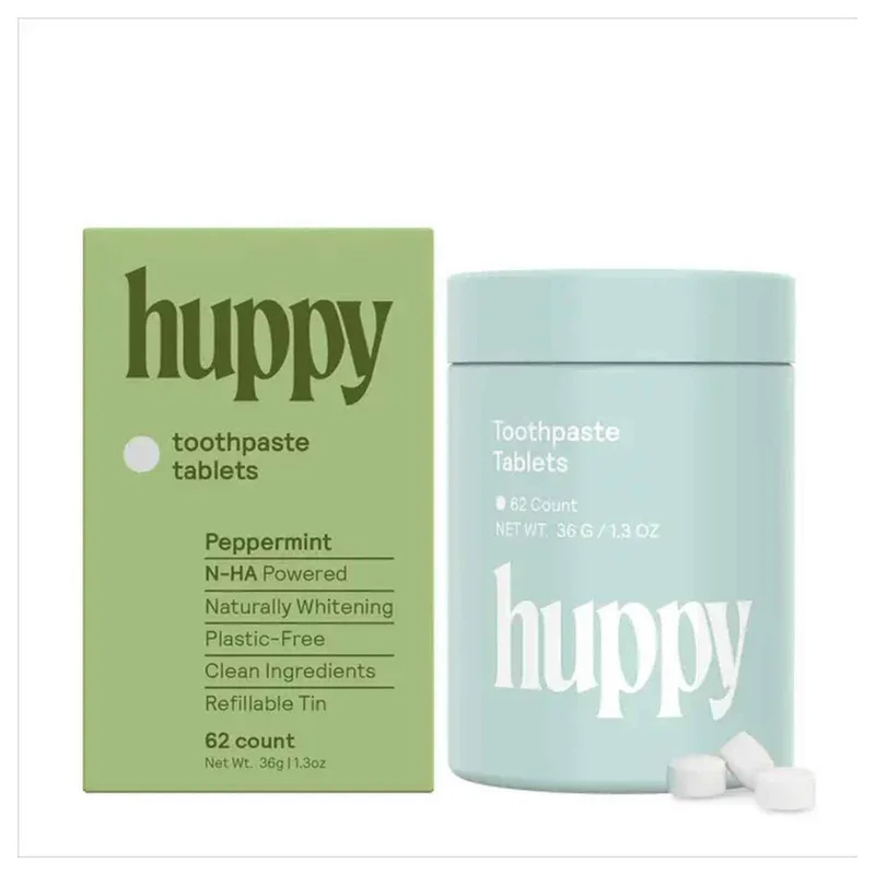 Fluoride-Free Toothpaste Tablets, Peppermint, 1.3 Oz