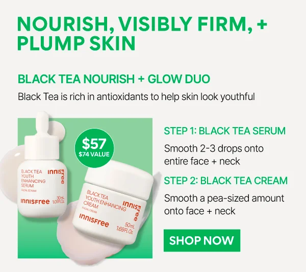Black Tea Nourish + Glow Duo