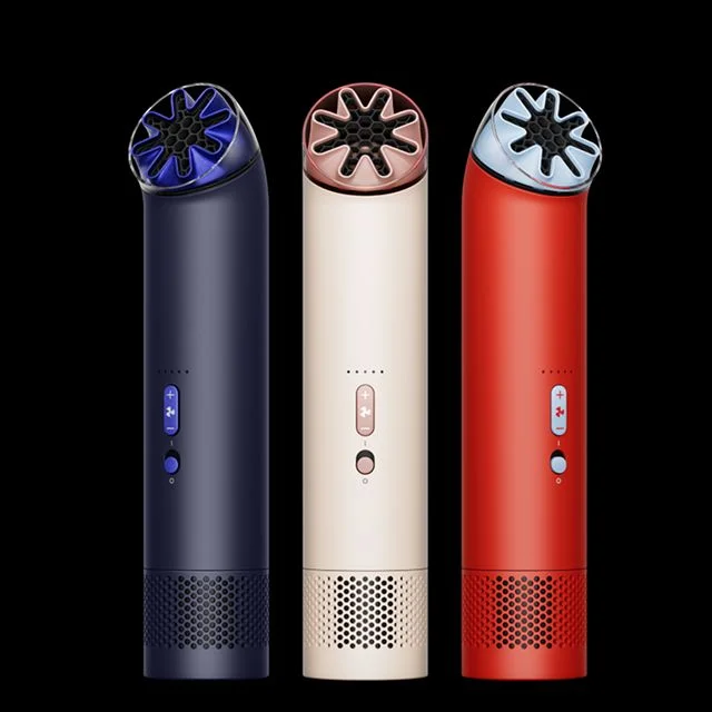 Dyson HushJet Mini Cool portable fan in a range of colors.