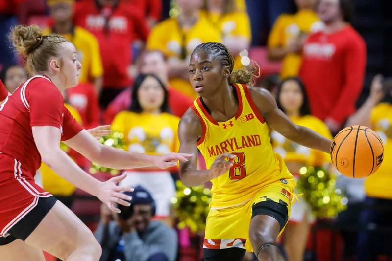 Oluchi Okananwa’s career-high 28 points help No. 7 Maryland rout Wisconsin 97-59