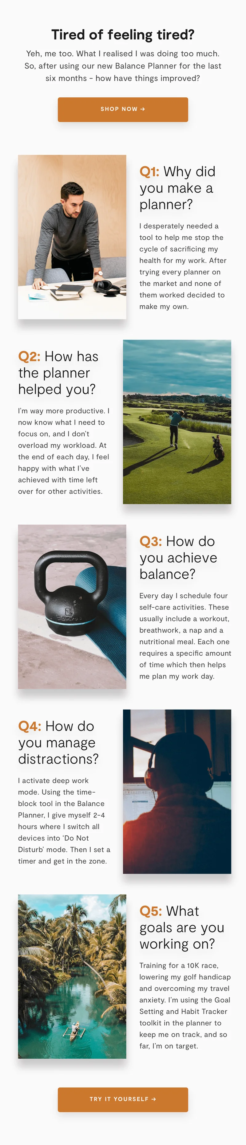 Shop Balance Planner