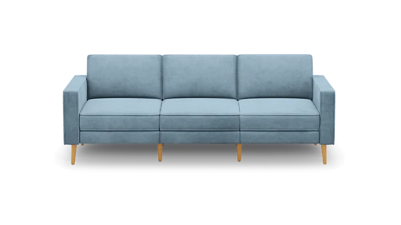 Nomad Velvet 3-Piece Sofa