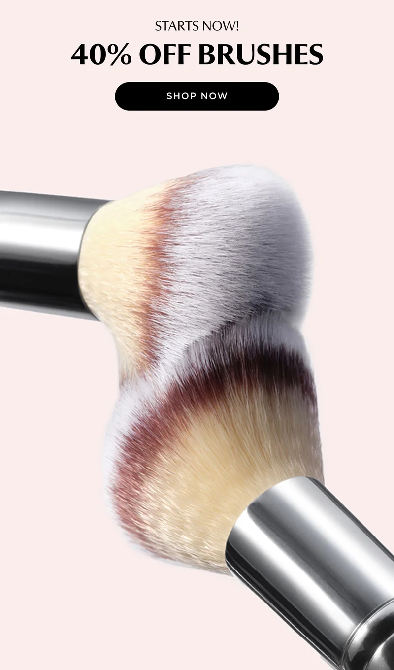 40% OFF BRUSHES