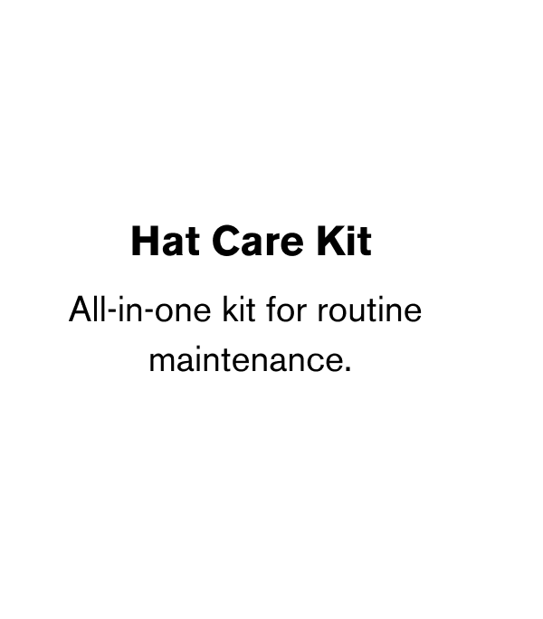 All-in-one kit for routine maintenance.