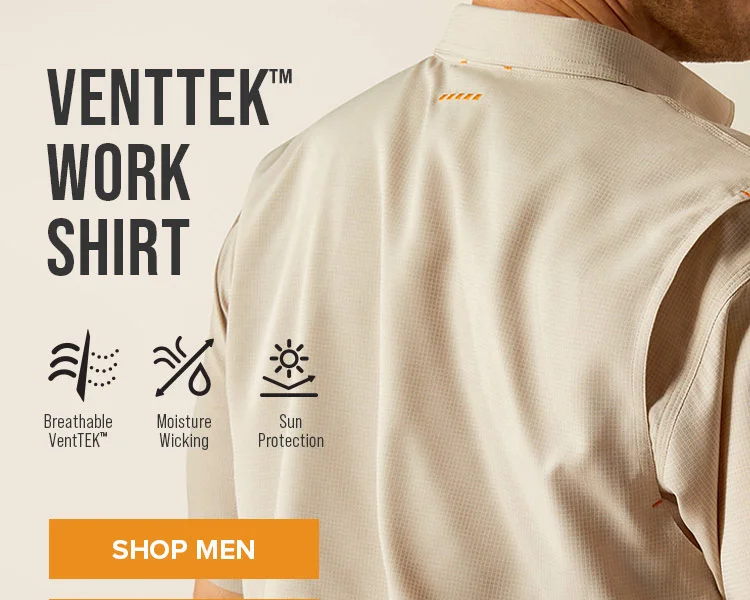 VENTTEK WORK SHIRT | SHOP MEN