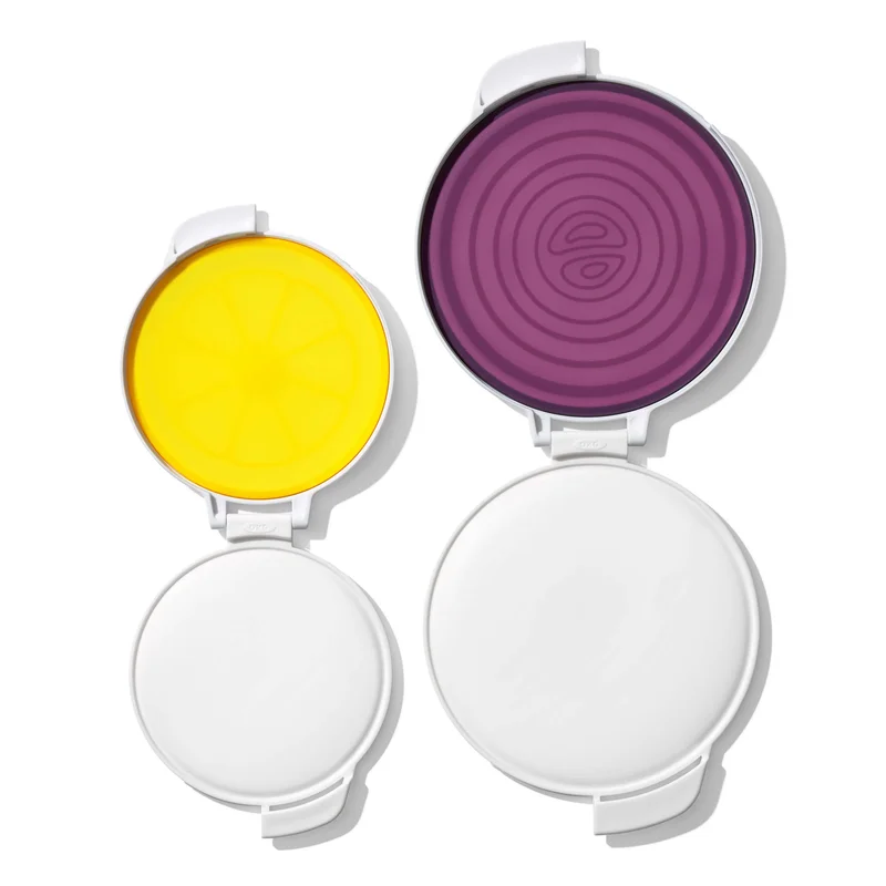 Image of Cut & Keep Silicone Produce Saver Set