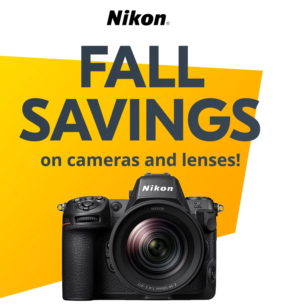 Nikon | Fall Savings on cameras and lenses! | Z 8