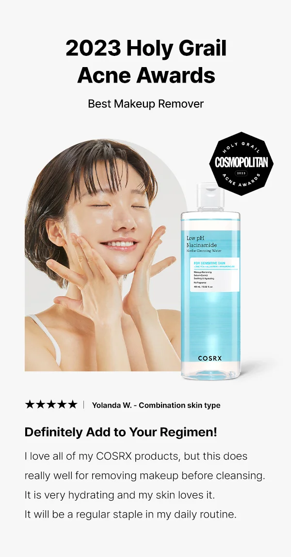 Low pH Niacinamide cleansing water