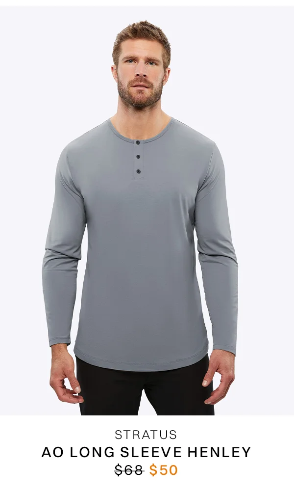 Stratus AO Long Sleeve Henley
