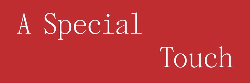 A Special Touch