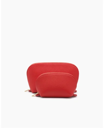 Travel Case Set Red