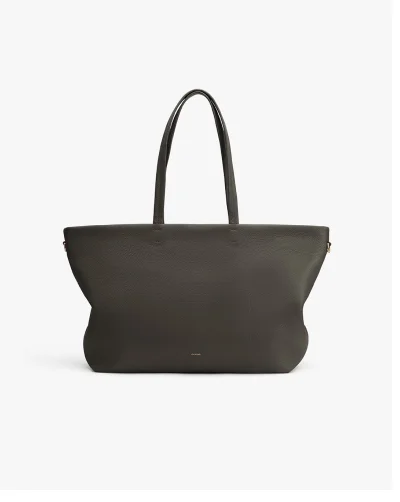Classic Easy Zipper Tote Dark Olive