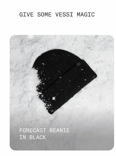 Forecast Beanie in Black