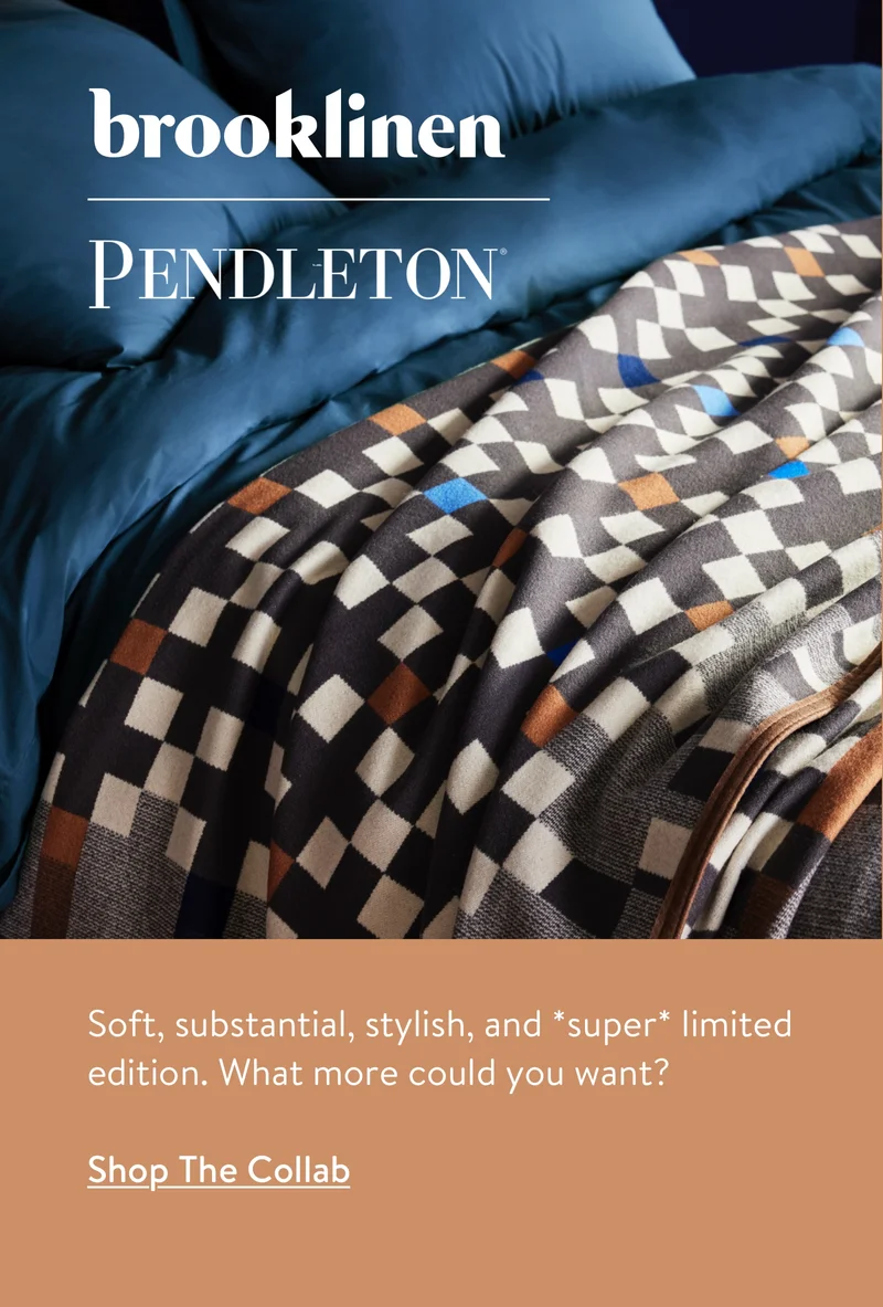 Soft, substantial, stylish, and *super* limited edition. What more could you want?