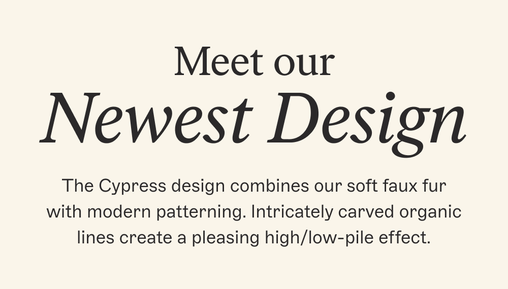 Meet our Newest Design