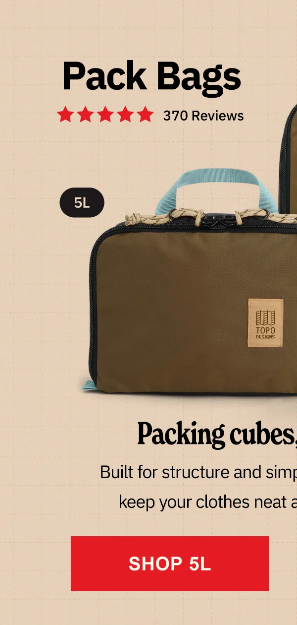 Sho Pack Bags