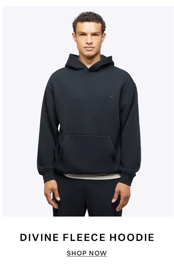 Divine Fleece Hoodie (black)