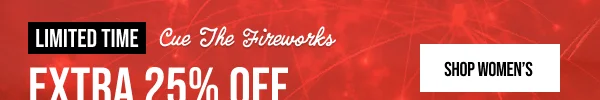 Extra 25% off Shop Women's