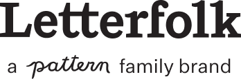 Letterfolk - A Pattern Family Brand