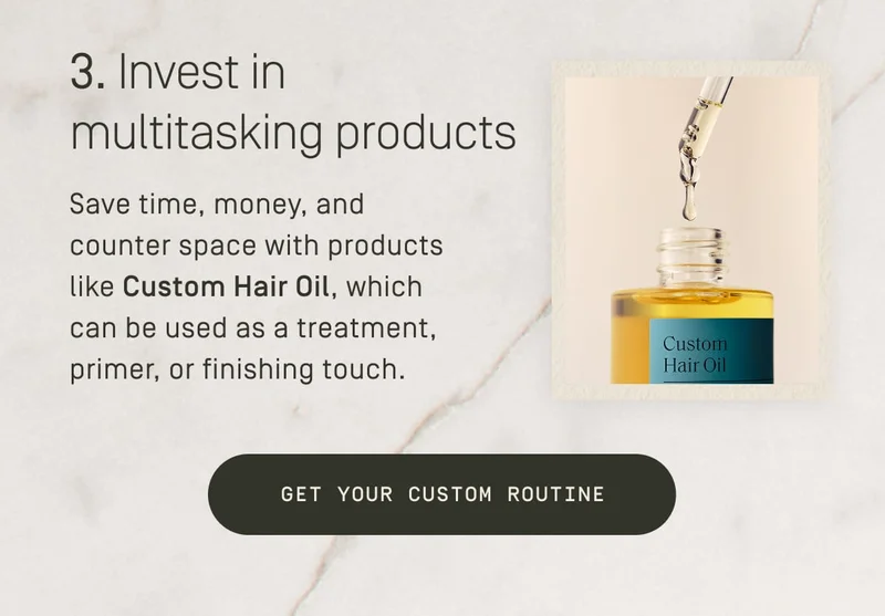 3. Invest in multitasking products