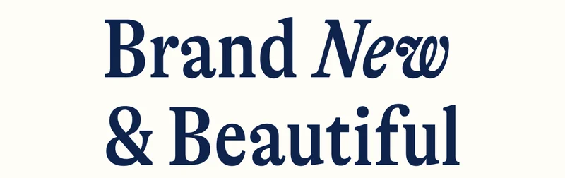 Brand New & Beautiful