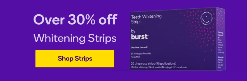 Save over 30% on whitening strips